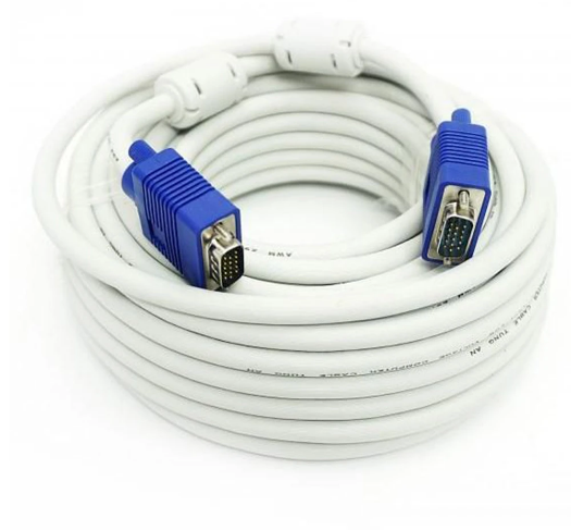 Câble VGA 5 Mètres Omenex – DB15 Mâle/mâle – Neuf Sous Boîte